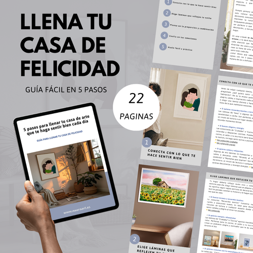 5 pasos para llenar tu casa de felicidad