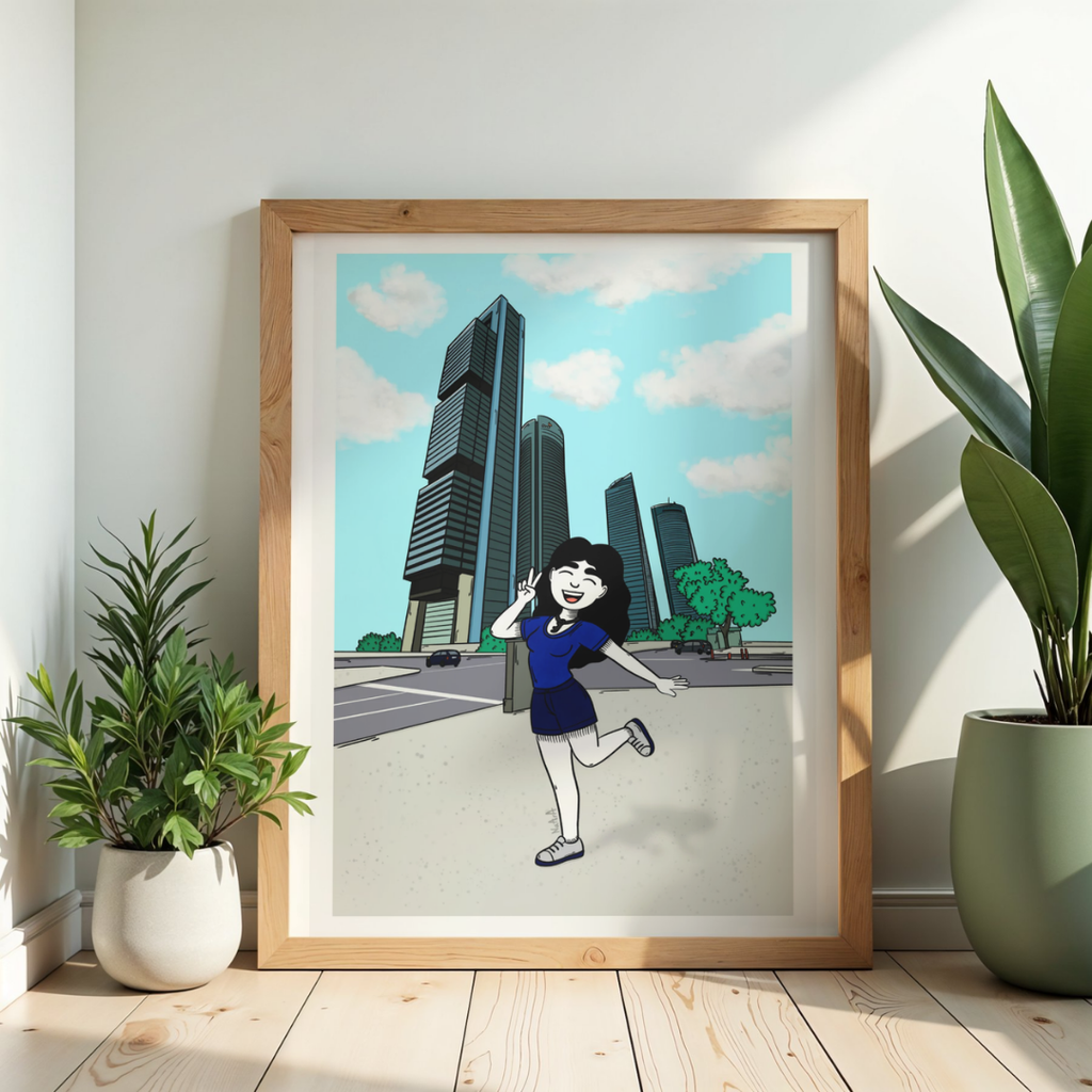 Ilustración "Ofelia en Madrid" (EDICIÓN ESPECIAL)