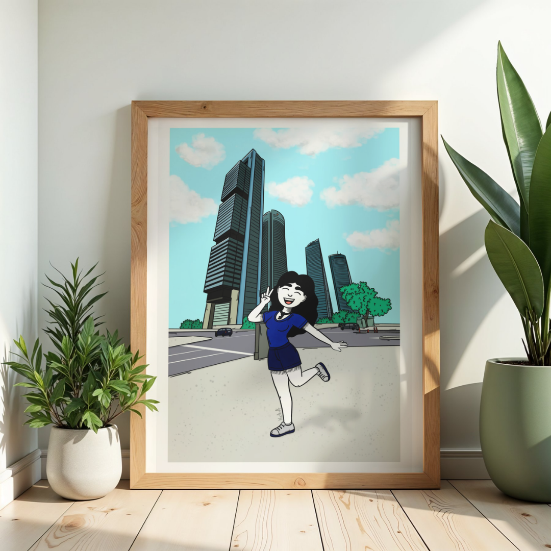 Ilustración "Ofelia en Madrid" (EDICIÓN ESPECIAL)