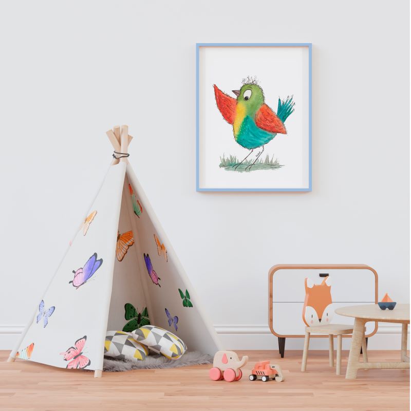 Pajarito algo qué contar