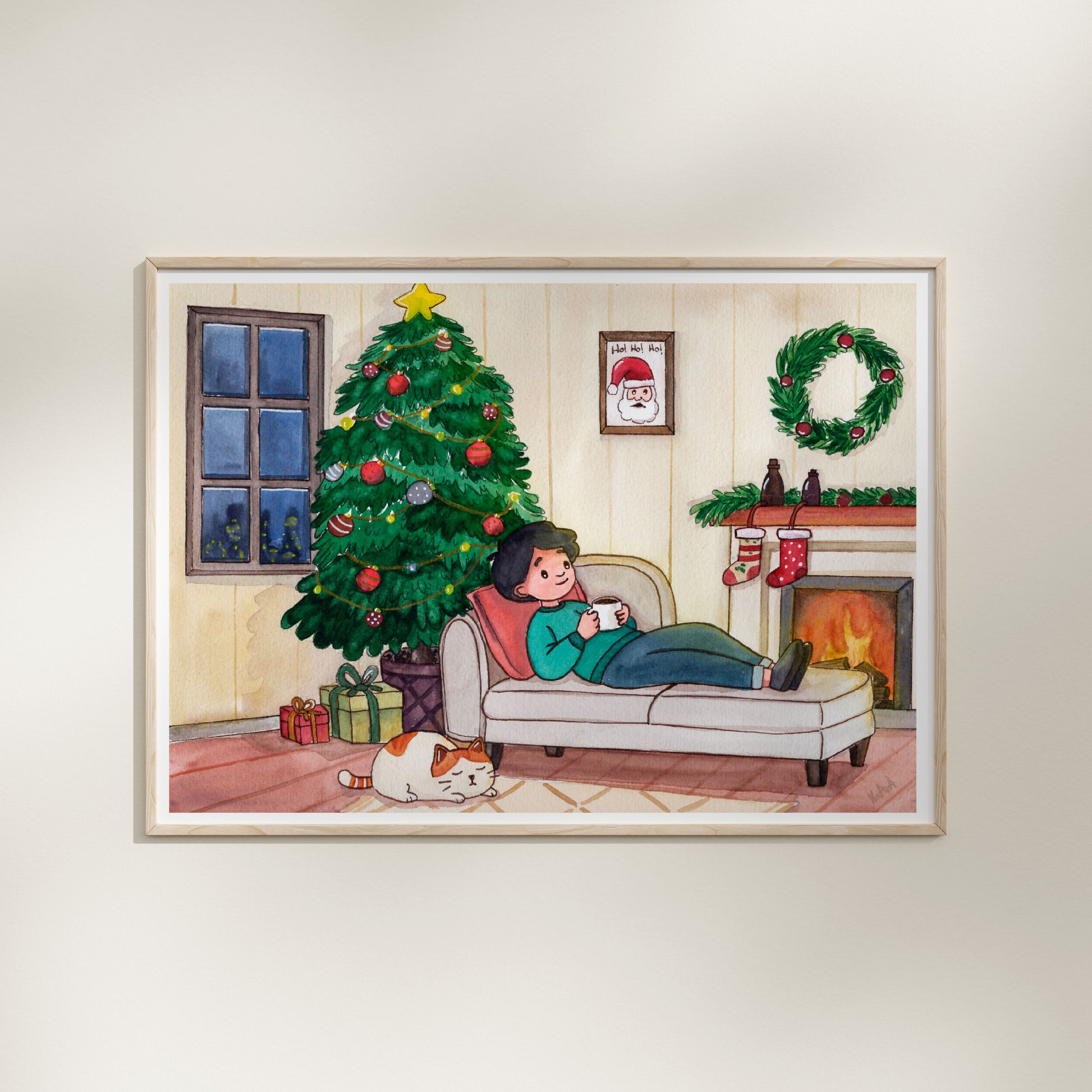 El calor de la Navidad