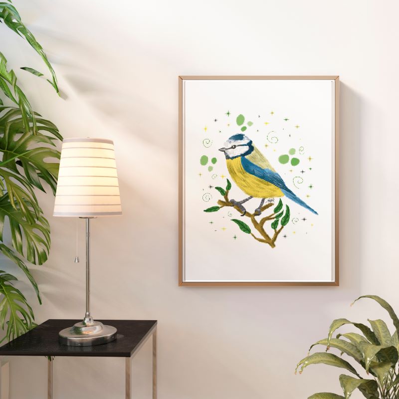 💻 Herrerillo (Lámina digital)