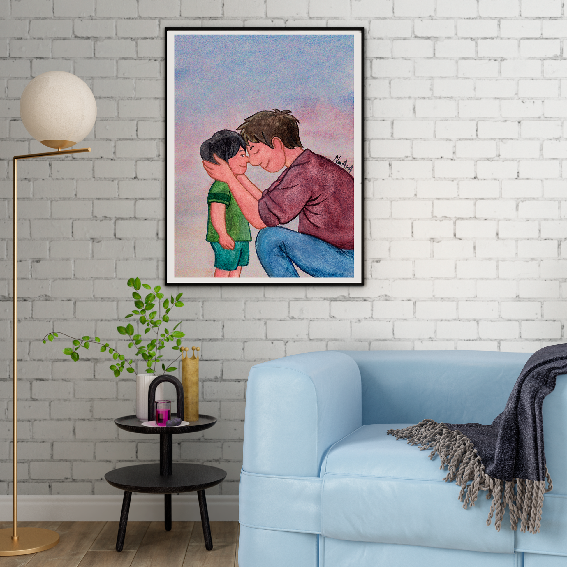 Lámina tu y yo siempre