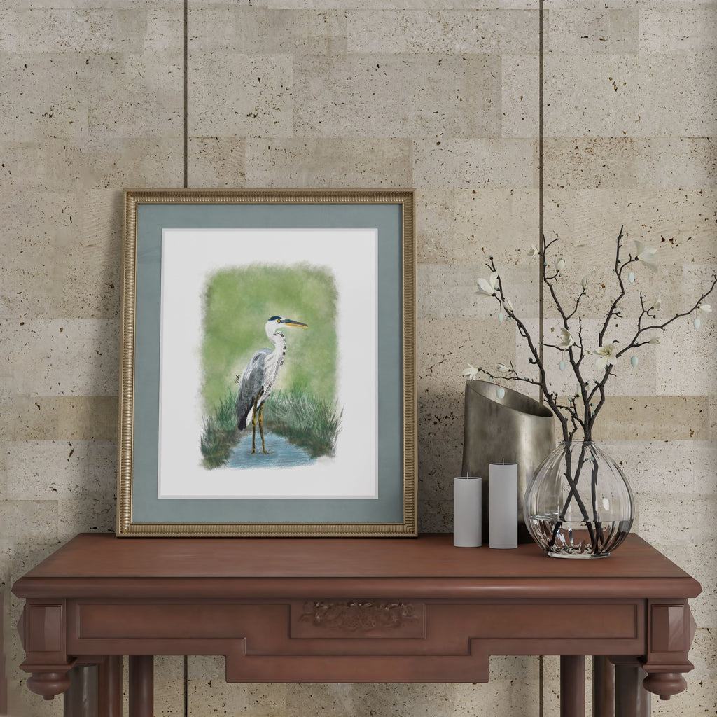 💻 Garza real (Lámina digital)