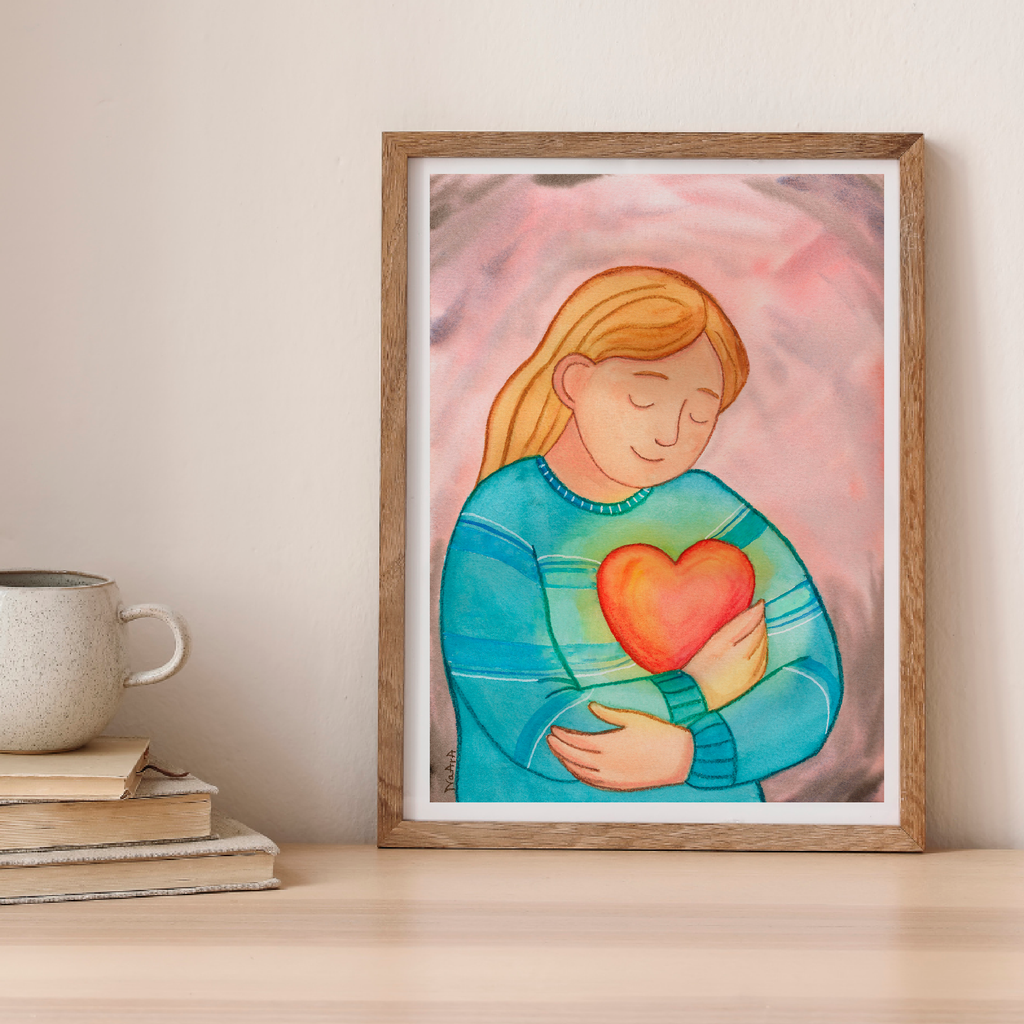 Lámina siempre en mi corazón (Diseño mujer u hombre)