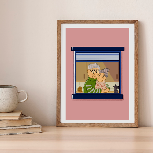 Lámina amor de siempre