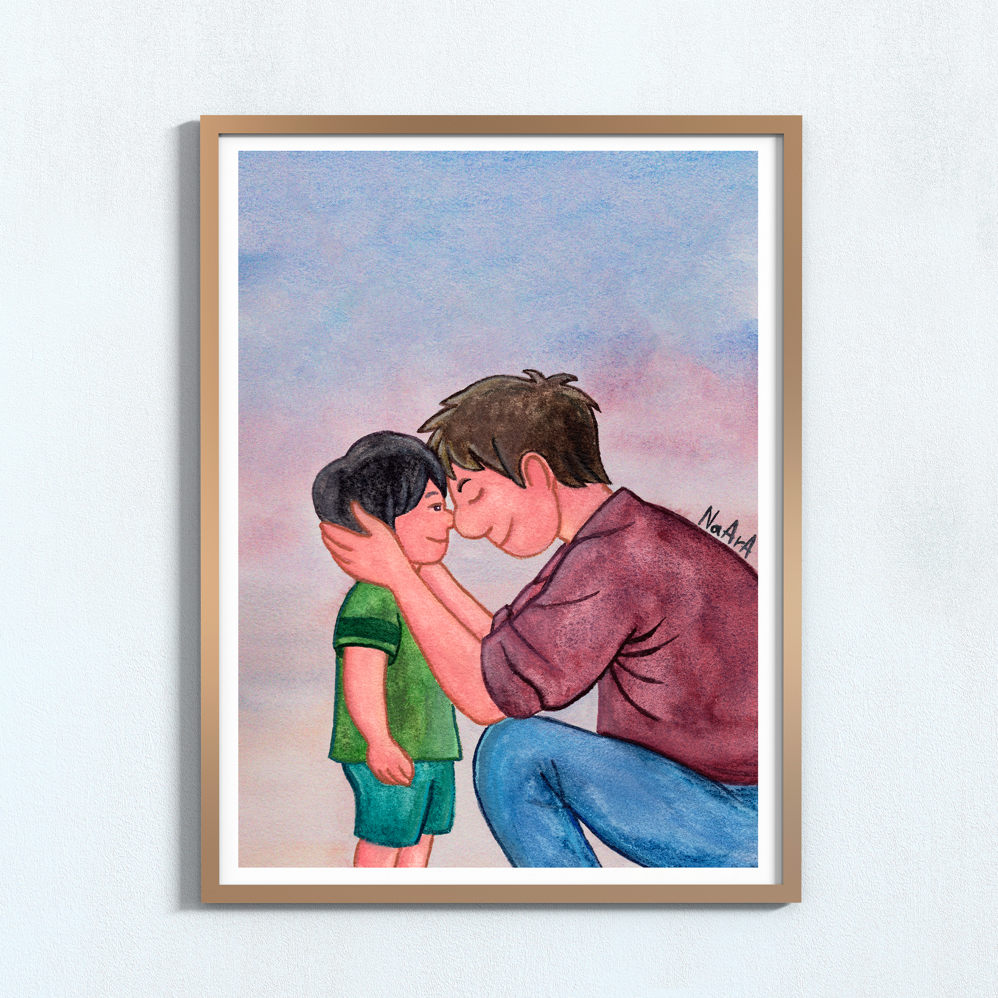 Lámina tu y yo siempre