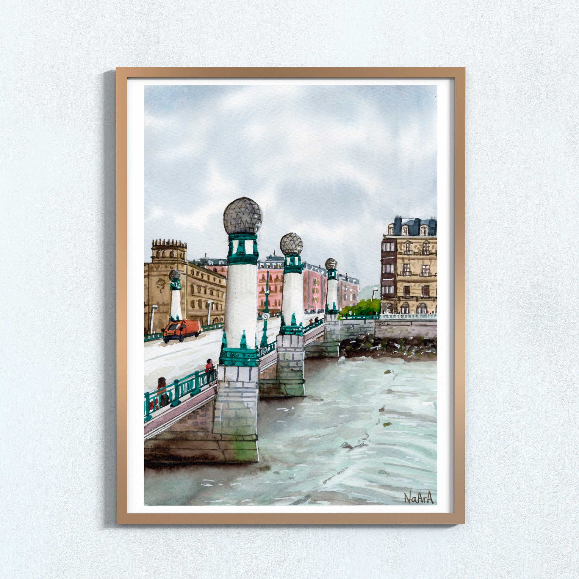 Puente de la Zurriola - San Sebastián