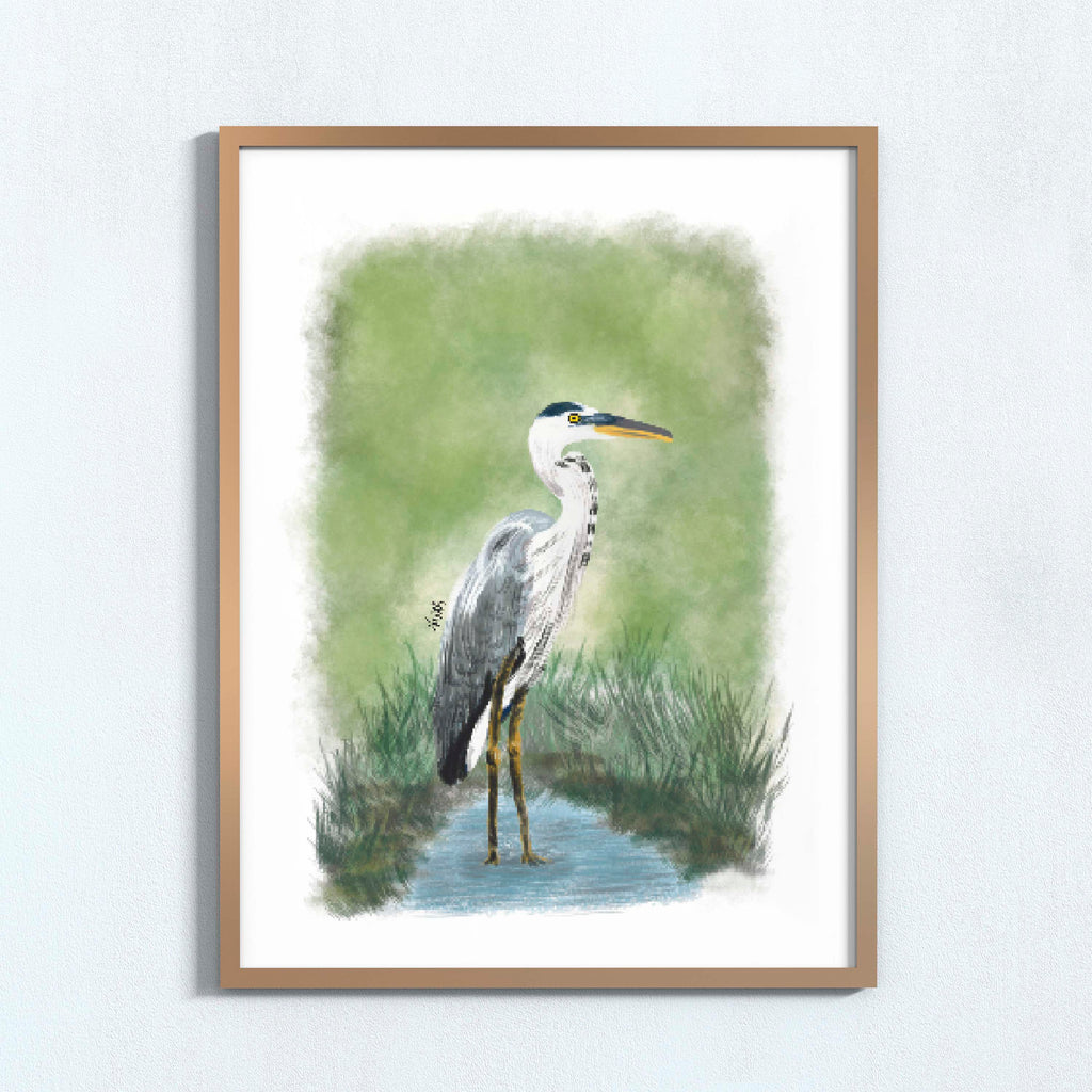 💻 Garza real (Lámina digital)