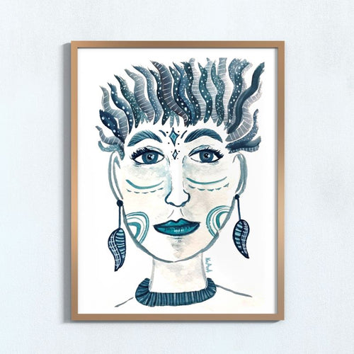 Lámina Alma de mujer