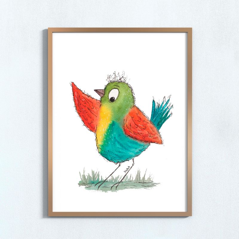 Pajarito algo qué contar