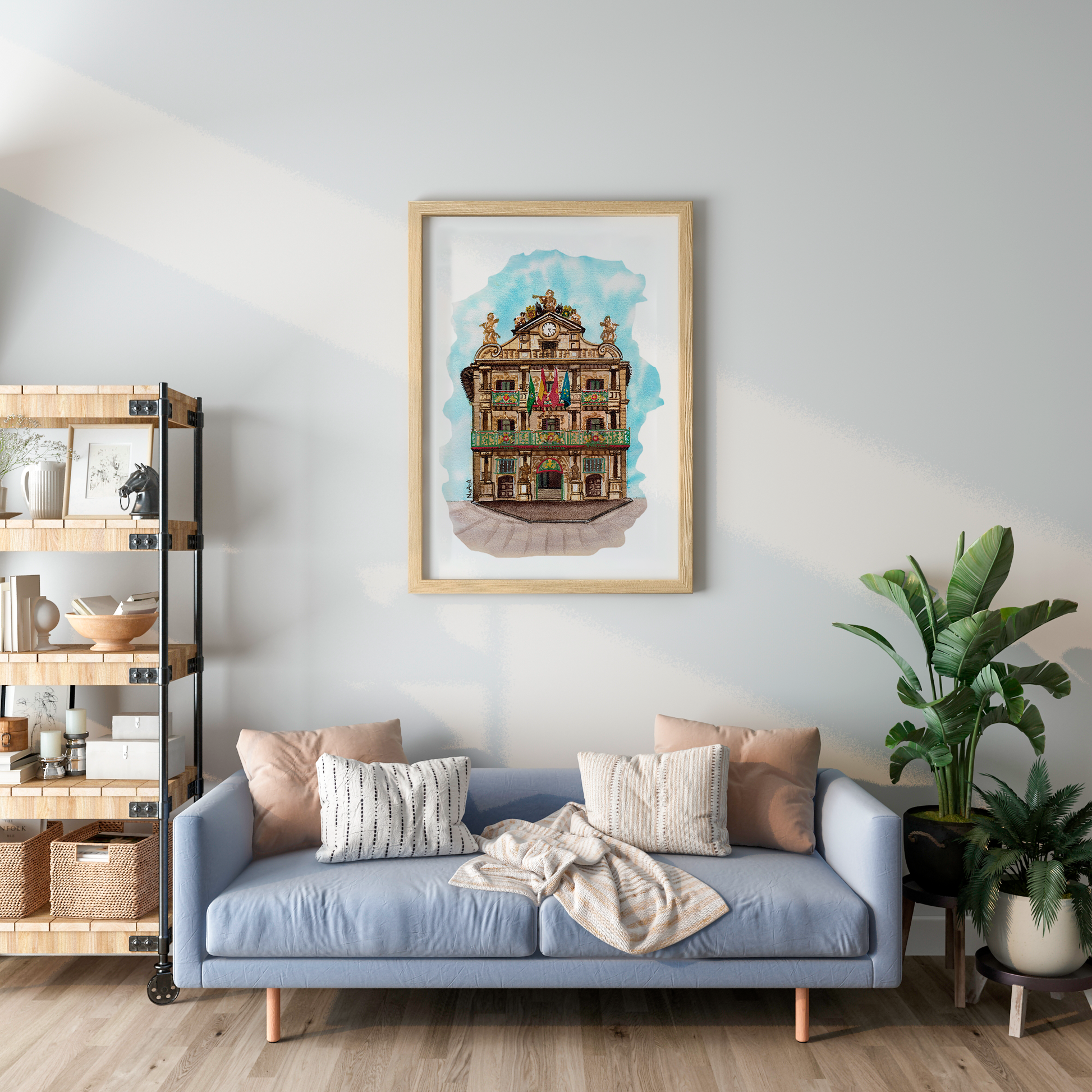 ⬇️ Lámina mi Pamplona