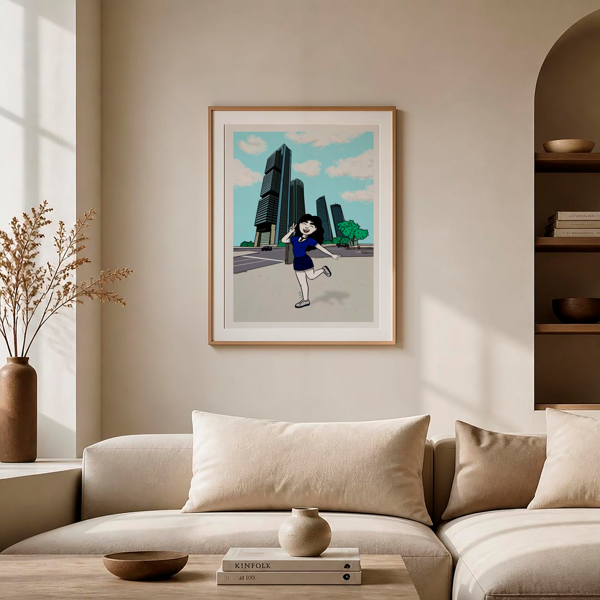 Ilustración "Ofelia en Madrid" (EDICIÓN ESPECIAL)